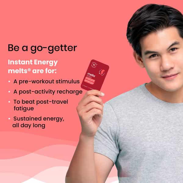 Wellbeing Nutrition Slow Multi For Him, Natural Vitamin D3 & Instant Energy, Pro + Pre Effervescent