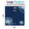 Hoffen (India) Electronic Digital Personal Bathroom Weight Machine | Upto 180Kg - Blue