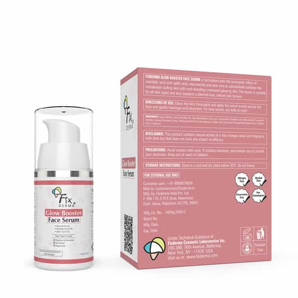 Fixderma 5% Niacinamide Serum Glow Booster Face Serum - 15G