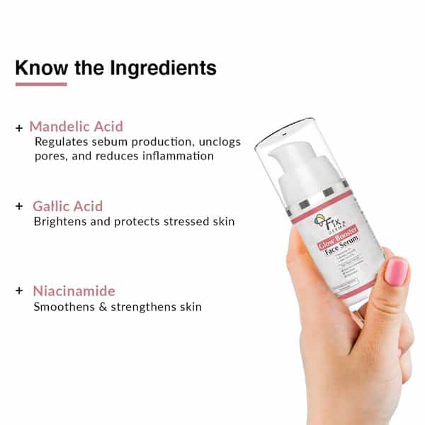 Fixderma 5% Niacinamide Serum Glow Booster Face Serum - 15G