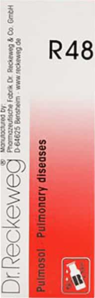 Dr. Reckeweg R 48 Pulmonary Respiratory Diseases Drops 22 Ml