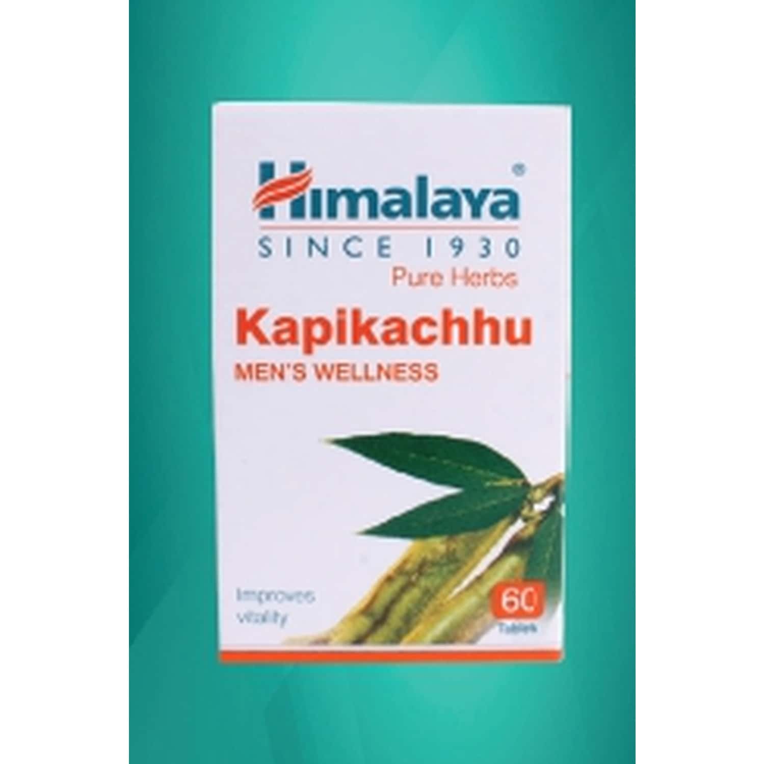 Himalaya Kapikachhu | For Men | Improves Vigour | Tablets | 60 No's | Pack Of 2