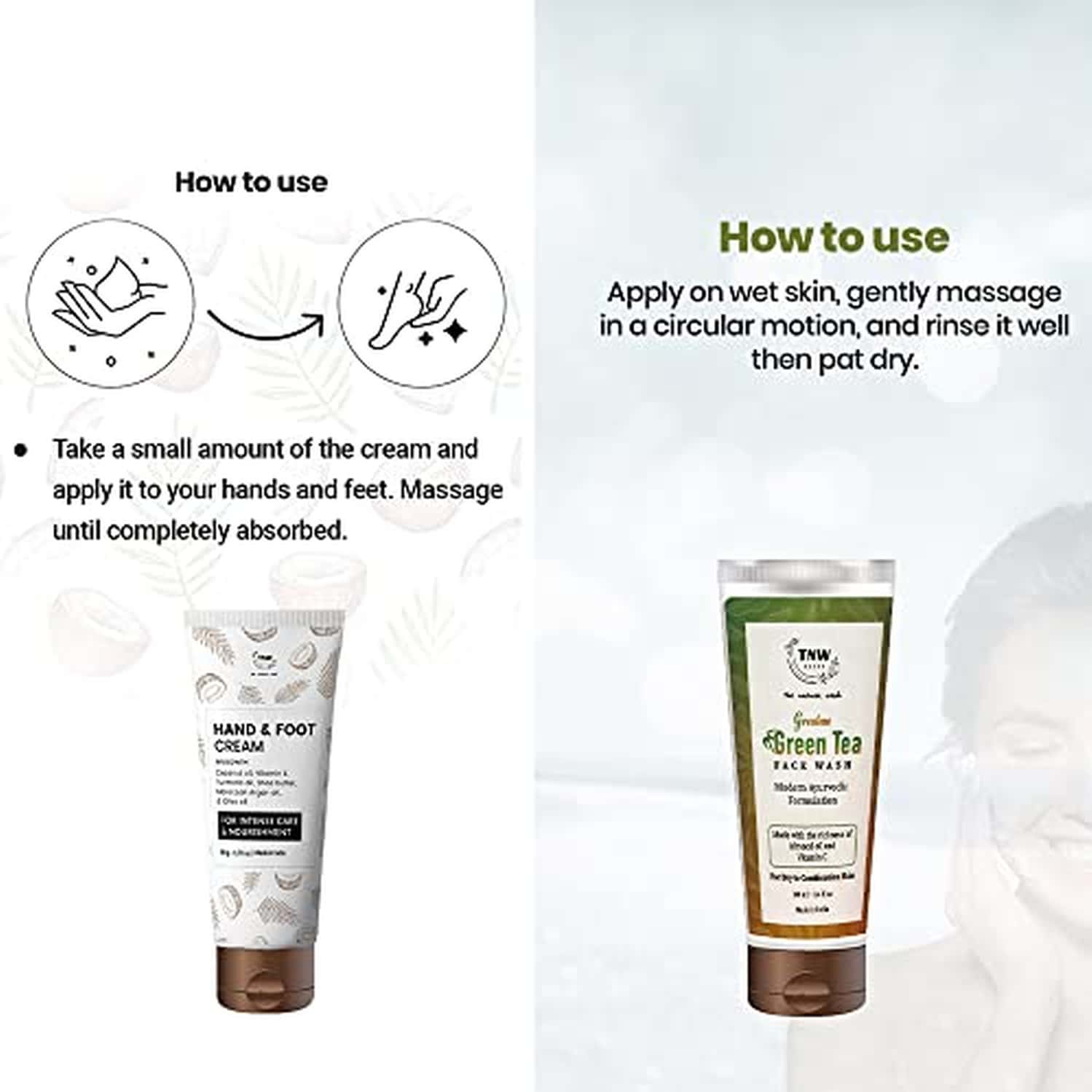 Buy TNWTHE NATURAL WASH TNW THE NATURAL WASH HAND AND FOOT CREAM
