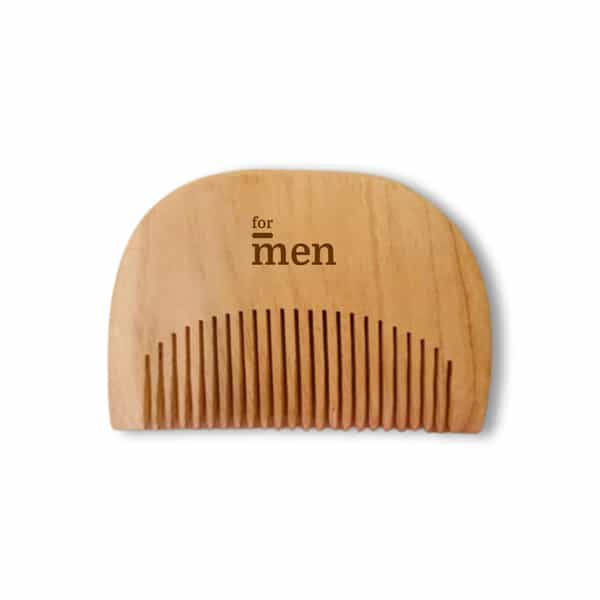 Formen Beard Comb | 100% Natural | Style Your Beard | Pocket Size Neem Comb For Men