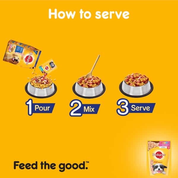 Pedigree Dog Food Puppy Chicken & Rice Gravy 70 Gm