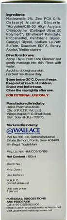 Taiyu Fresh Face Cleanser 100 Ml