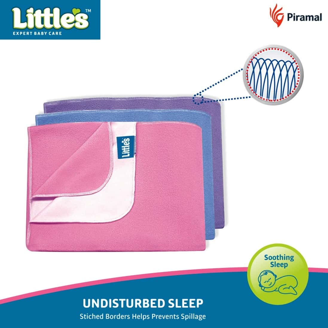 Buy LITTLE'S EASY DRY BED PROTECTOR MEDIUM Online & Get Upto 60 OFF