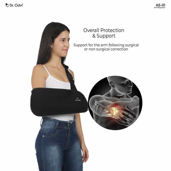 Dr. Odin As-01 Deziner Arm Sling Pouch - Customizable Fit For Personalized Comfort (Xtra Large)