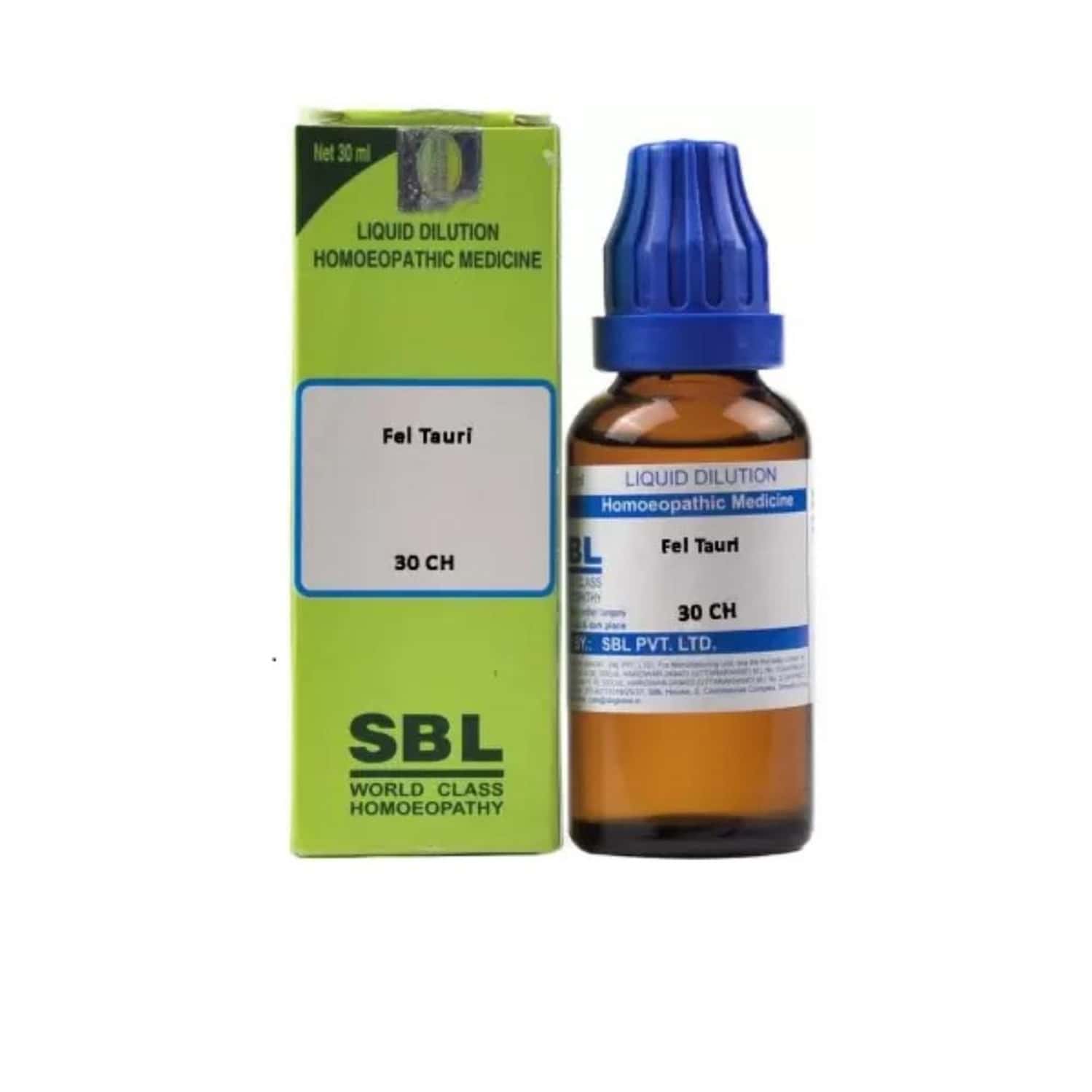 Sbl Fel Tauri Dilution 30 Ch 30 Ml Pack Of 2