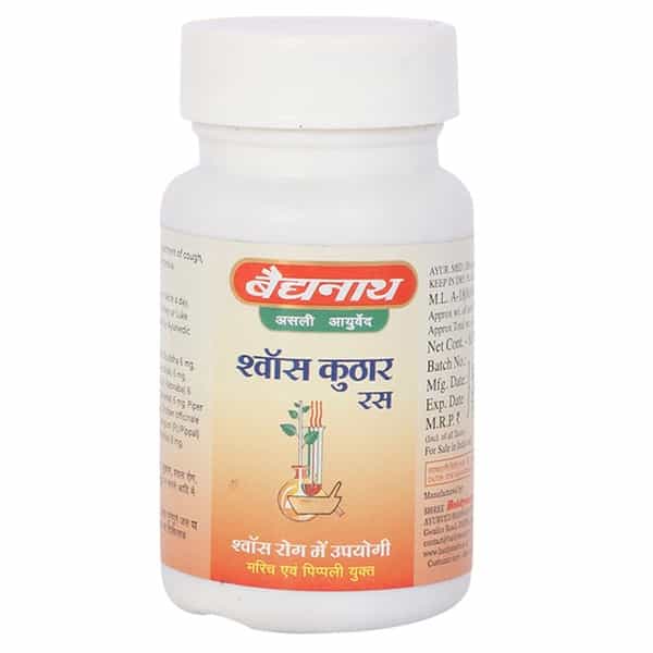 Baidyanath Shwaskuthar Ras Tablet 80