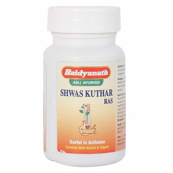 Baidyanath Shwaskuthar Ras Tablet 80