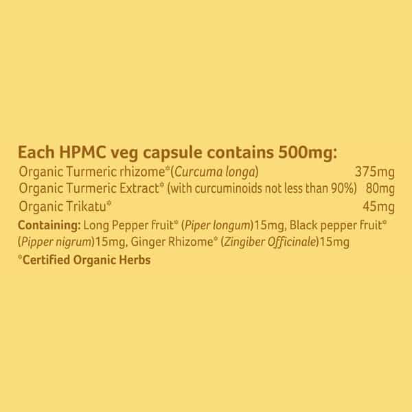 Organic India Turmeric Formula - 60 Capsules