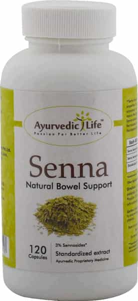Ayurvedic Life Senna Capsule 120 Count Pack Of 2 Natural