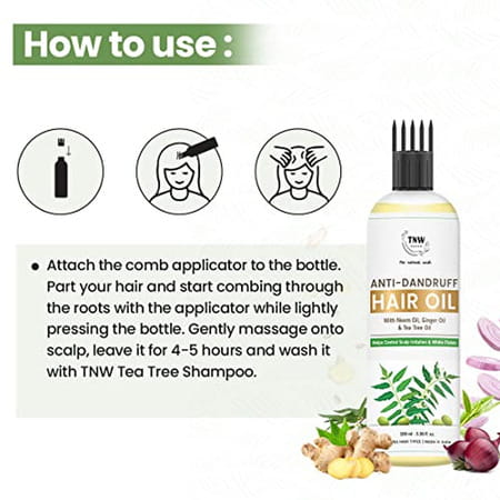 Tnw-The Natural Wash Anti-Dandruff Oil With Neem & Ginger