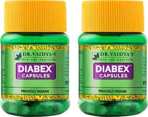 Dr. Vaidya's Diabex -30 Capsules - Pack Of 2