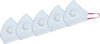Advind Healthcare Smog Guard N95 Mask With One Valve (Adults Free Size White) Pack Of 5