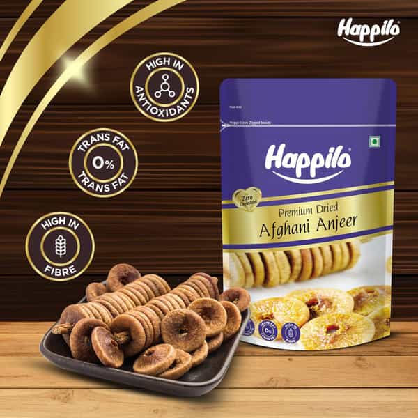Happilo Premium Dried Afghani Anjeer 200G
