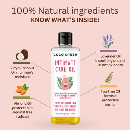 Coco Crush Intimate Care Massage Oil - 50ml