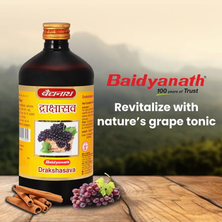 Baidyanath Drakshasava 450 Ml