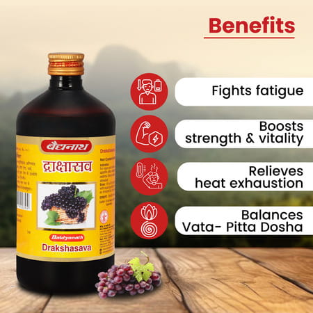 Baidyanath Drakshasava 450 Ml
