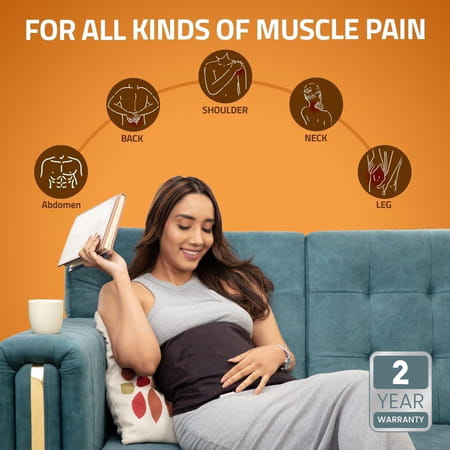 Medtech Orthopaedic Electric Heating Pad Pain Relief | Suitable For Lower Back | Shoulder - Regular