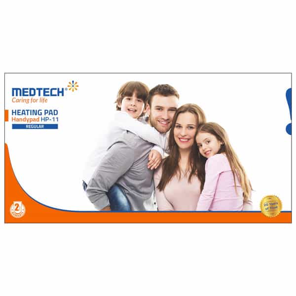 Medtech Orthopaedic Electric Heating Pad Pain Relief | Suitable For Lower Back | Shoulder - Regular