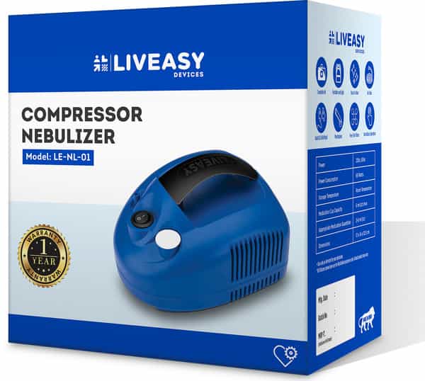 Liveasy Compressor Nebulizer (Model - Le Nl 01)