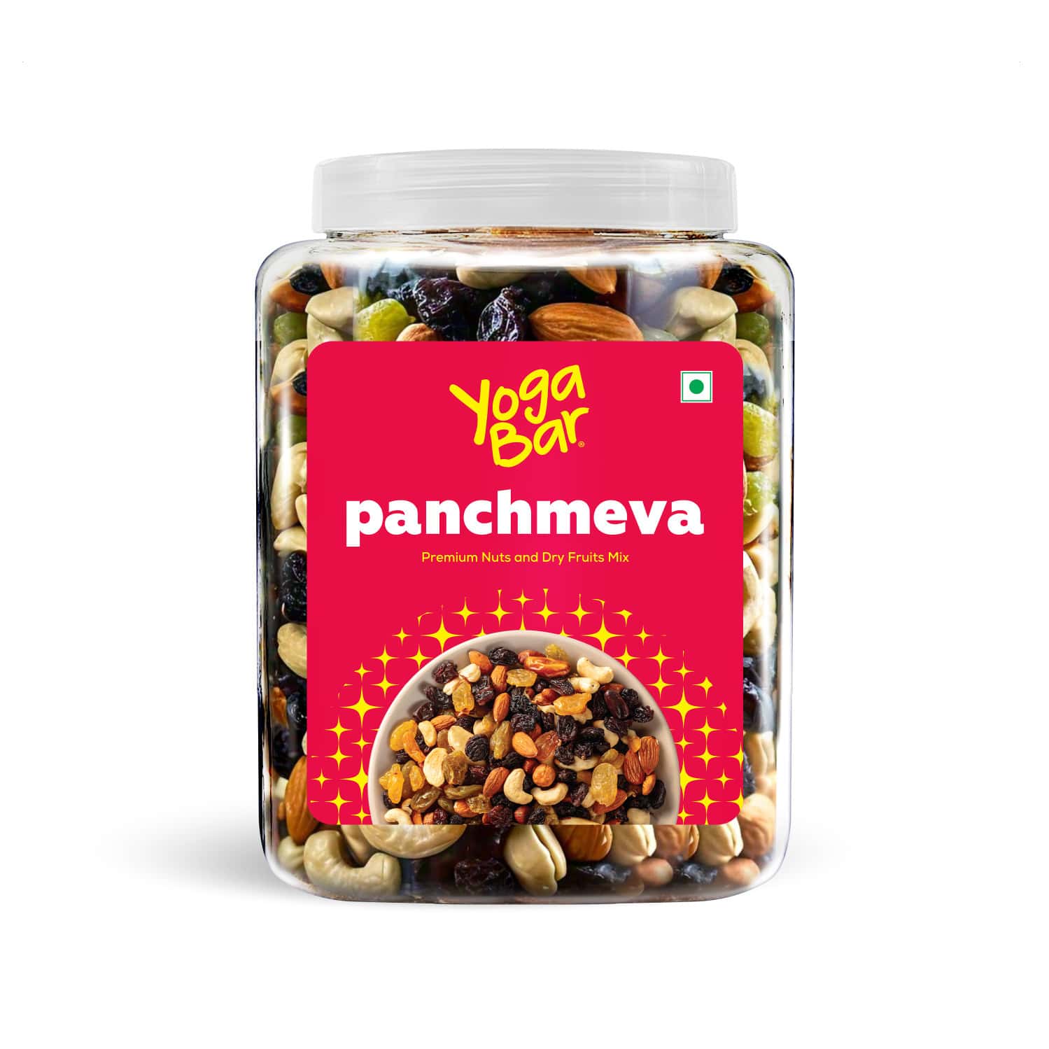 Yoga Bar Panchmeva Nuts & Dry Fruits Mix Jar 850g