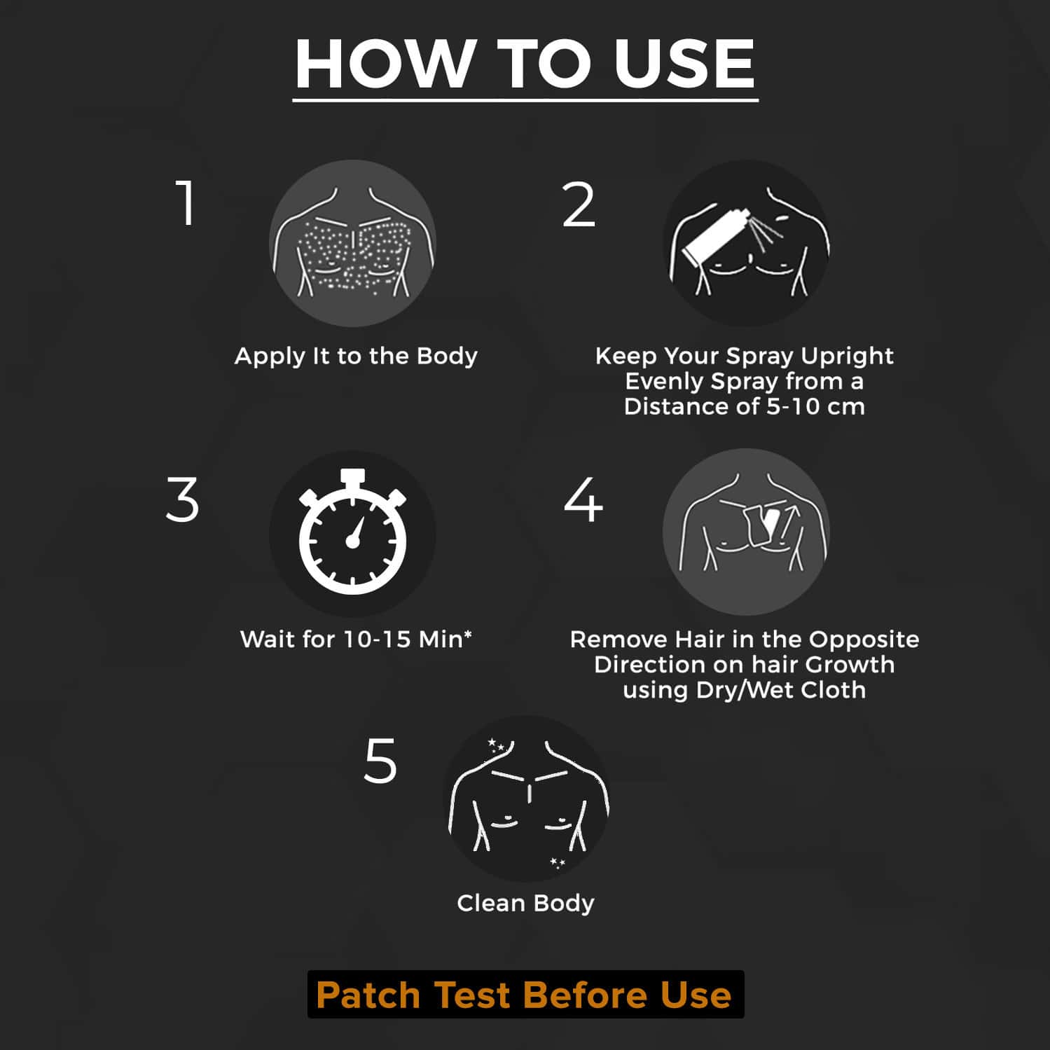 Buy MANUP HAIR REMOVAL CREAM SPRAY PAINLESS HAIR REMOVER SPRAY