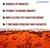 Electrofizz Hydration Energy Drink Powder For Workout For Men And Women- Cola Flavour 1 Kg Jar Pack