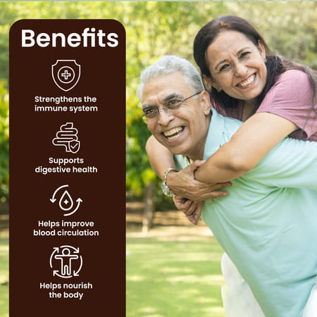 Baidyanath Saptarishta - Anti Stress Energy Provider Immunity Enhancer & Blood Circulation - 450Ml