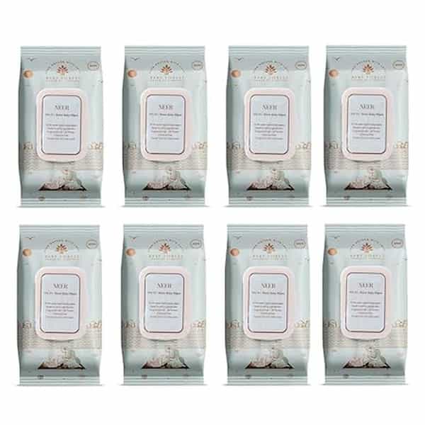 Baby Forest Neer 99.9% Water Baby Wipes- Pack Of 8 | Ideal For 0+ Months | Dermatologically Tested