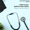 Dr. Odin Dual Head Premium Acoustic Sensitivity Stethoscope For Medical Students & Doctor (Black)