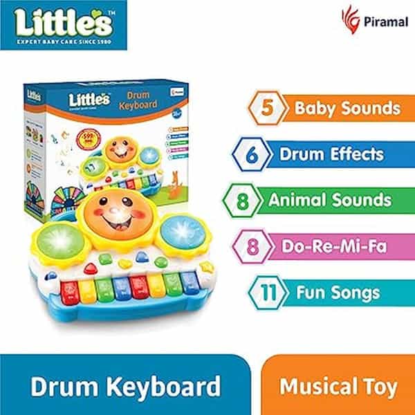 Little's Drum Keyboard Musical Toy
