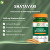 Pure Nutrition Shatavari Tablets | 100% Natural | Boosts Immunity & Antioxidant - 60 Veg Tablets