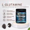 Pure Nutrition Glutamine Powder | Post Workout Supplement Amino Acid|Unflavoured|25Mg Serving | 100G