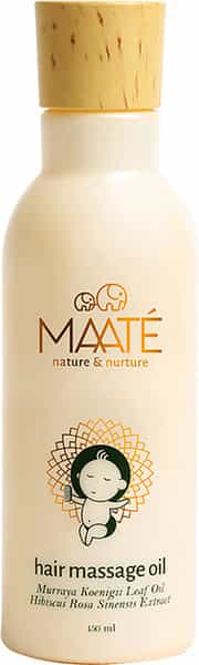 Maate Baby Hair Massage Oil Baby Hair Growth And Scalp Conditioning -150Ml