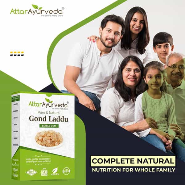 Attar Ayurveda Edible Gond For Laddu 250 Grams