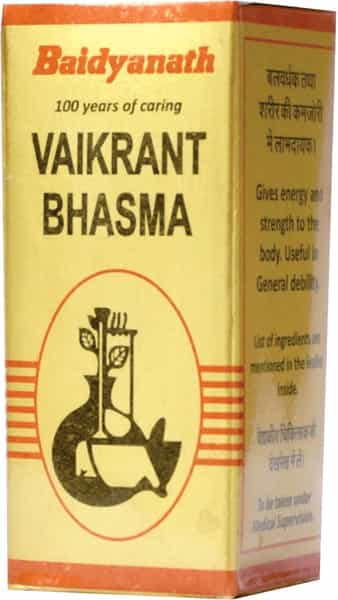 Baidyanath Asli Ayurved Vaikrant Bhasma 2.5 Gm