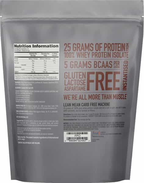 Isopure Zero Carb 100% Whey Protein Isolate Powder - 1 Lb 454 G Cookies & Cream