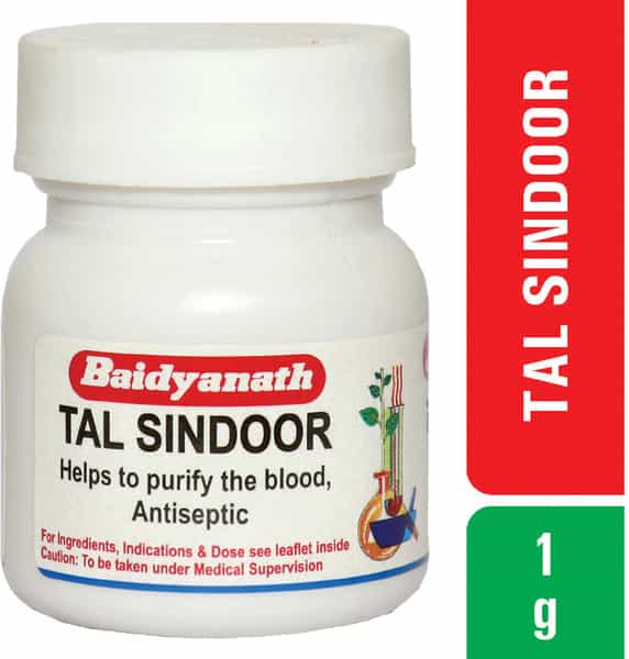 Baidyanath Asli Ayurved Tal Sindoor 1 G (Pack Of 2)