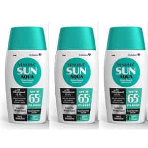Venusia Sunscreen - Spf 65 Pa++++ Aqua Water Based || Uva Uvb Protection|50 Ml X Pack Of 3
