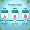 Floren Reusable Menstrual Cup (Large) With Menstural Cup Wash (200Ml)