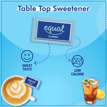 Equal Classic Zero Calorie From Sucralose Sweetener 37.5 G (50 Sachets Box)