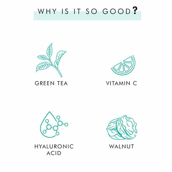Mcaffeine Green Tea Quick Face Detox Gift Kit (290 Gm)