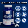 Fitness Veda Alpha Gpc 300 Mg | Brain Support Formula Nootropic Supplement For Focus & Clarity