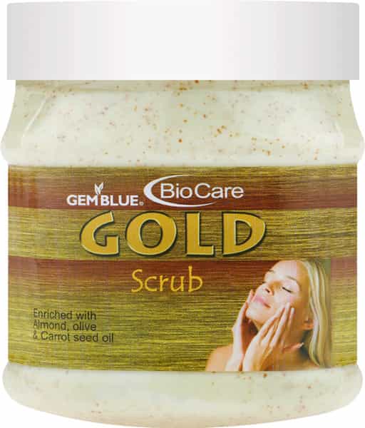 Gemblue Biocare Gold Scrub 500Ml