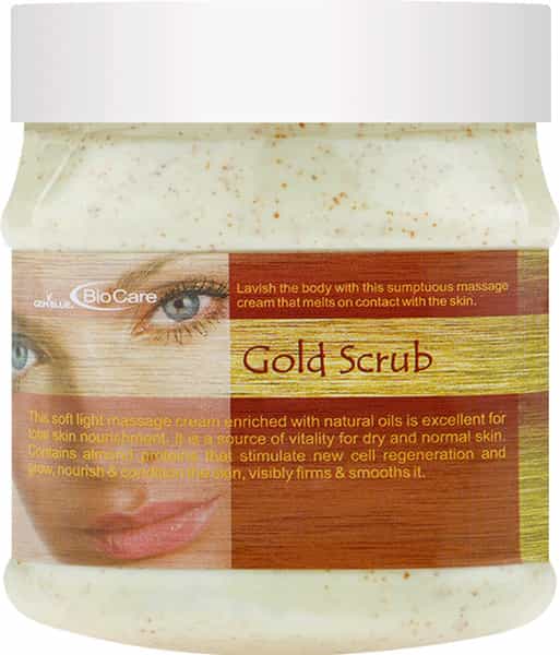 Gemblue Biocare Gold Scrub 500Ml