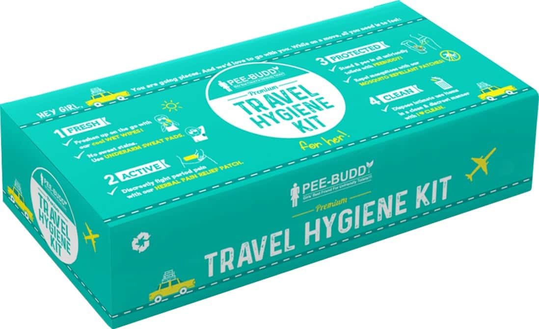 Peebuddy - Premium Travel Hygiene Kit For Her