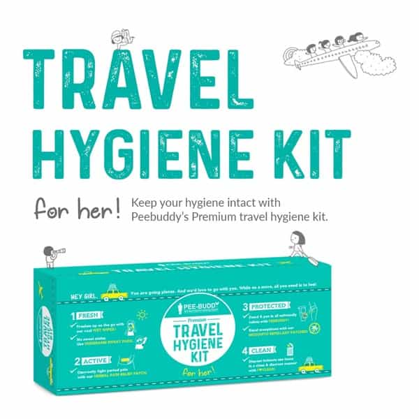 Peebuddy - Premium Travel Hygiene Kit For Her